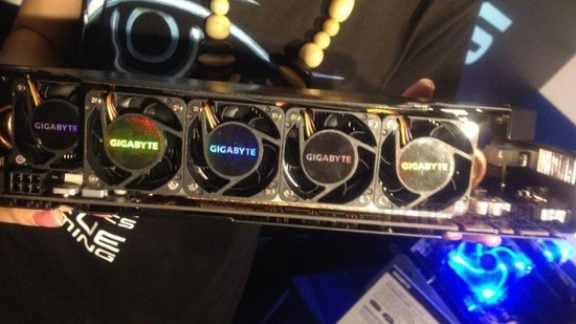 gigabyte WindForce 5X on GTX 680