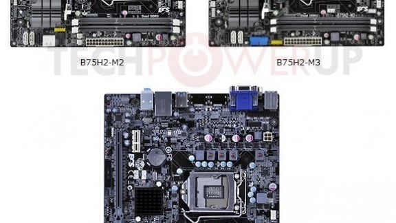 ECS B75 motherboard