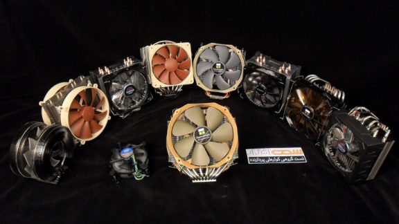 sakhtafzarmag cpu cooler test