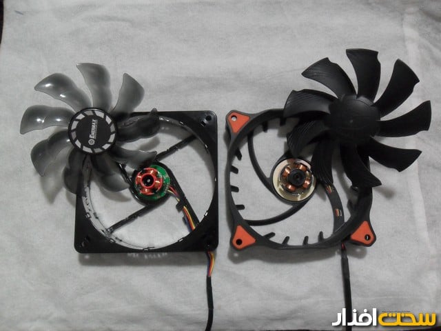 بررسی گروهی فن های 120 میلیمتری بررسی گروهی فن های 120 میلیمتری