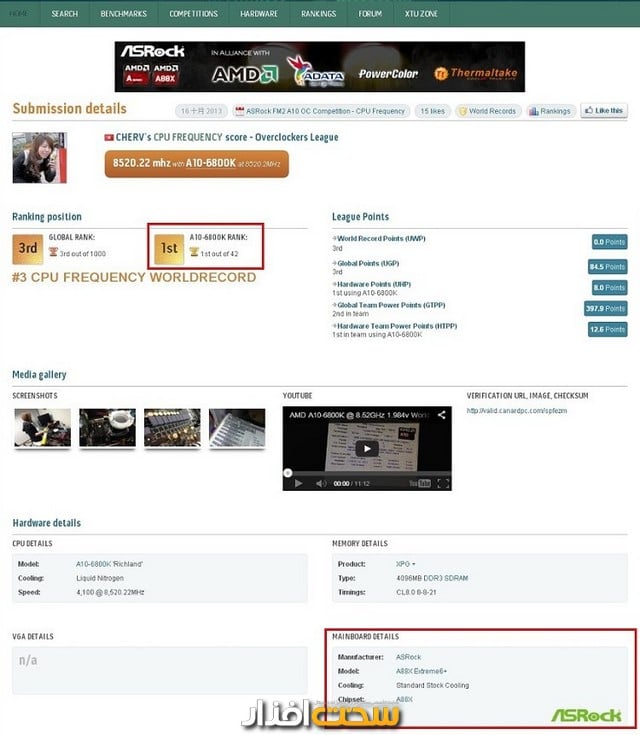 مادربورد ازراک