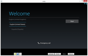 برنامه اندی برای اجرای اندروید در ویندوز