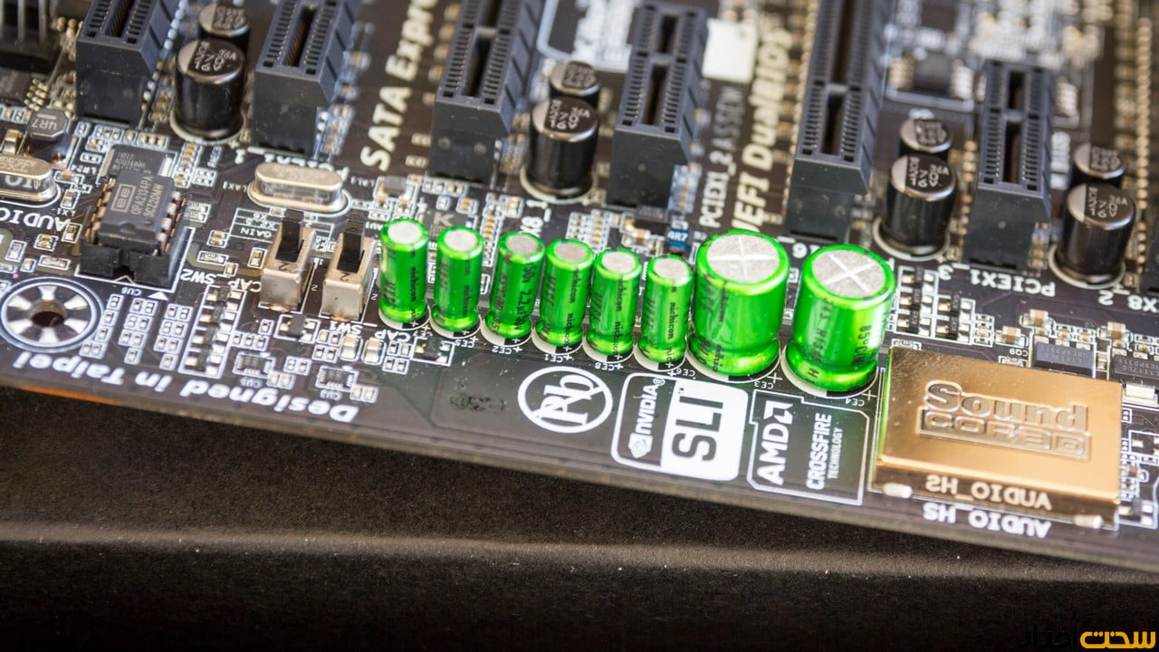 کارت صدای مادربرد گیگابایت Z97X-Gaming G1