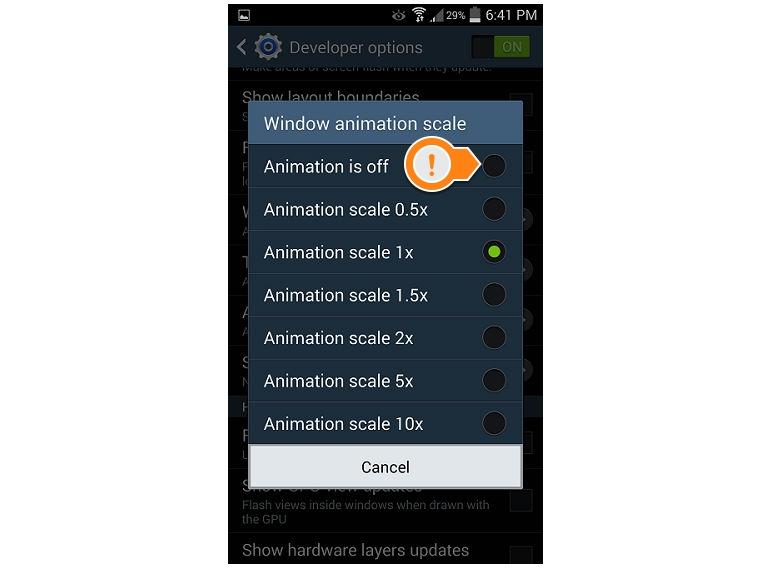 افزایش سرعت اندروید