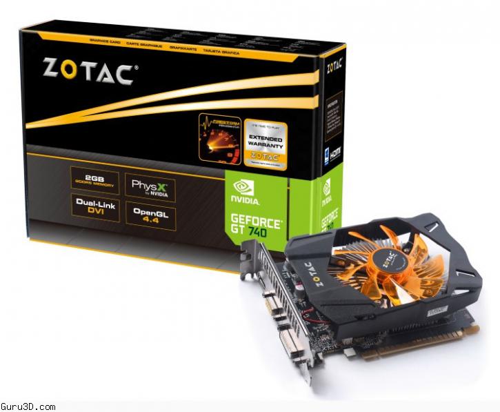 GT740 شرکت Zotac