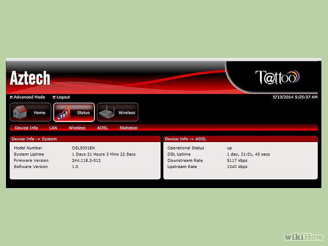 دسترسی به پنل مودم یا روتر