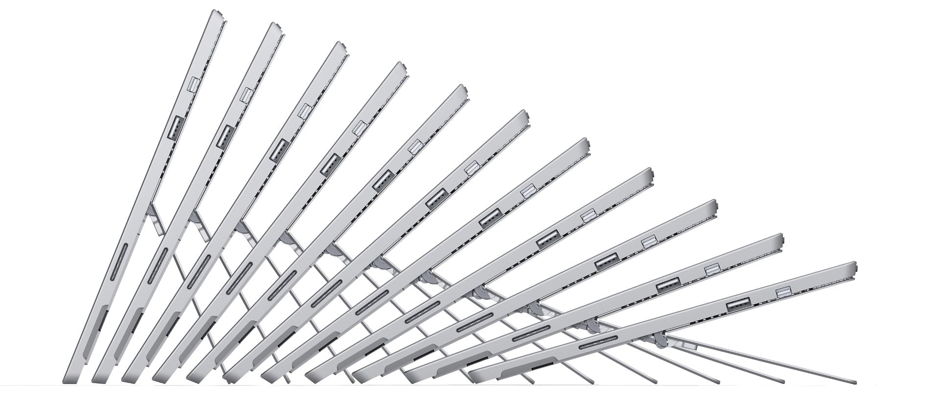 امکان تغییر زاویه سرفیس پرو سه