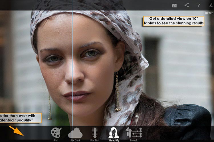 ویژگی Perfectly Clear