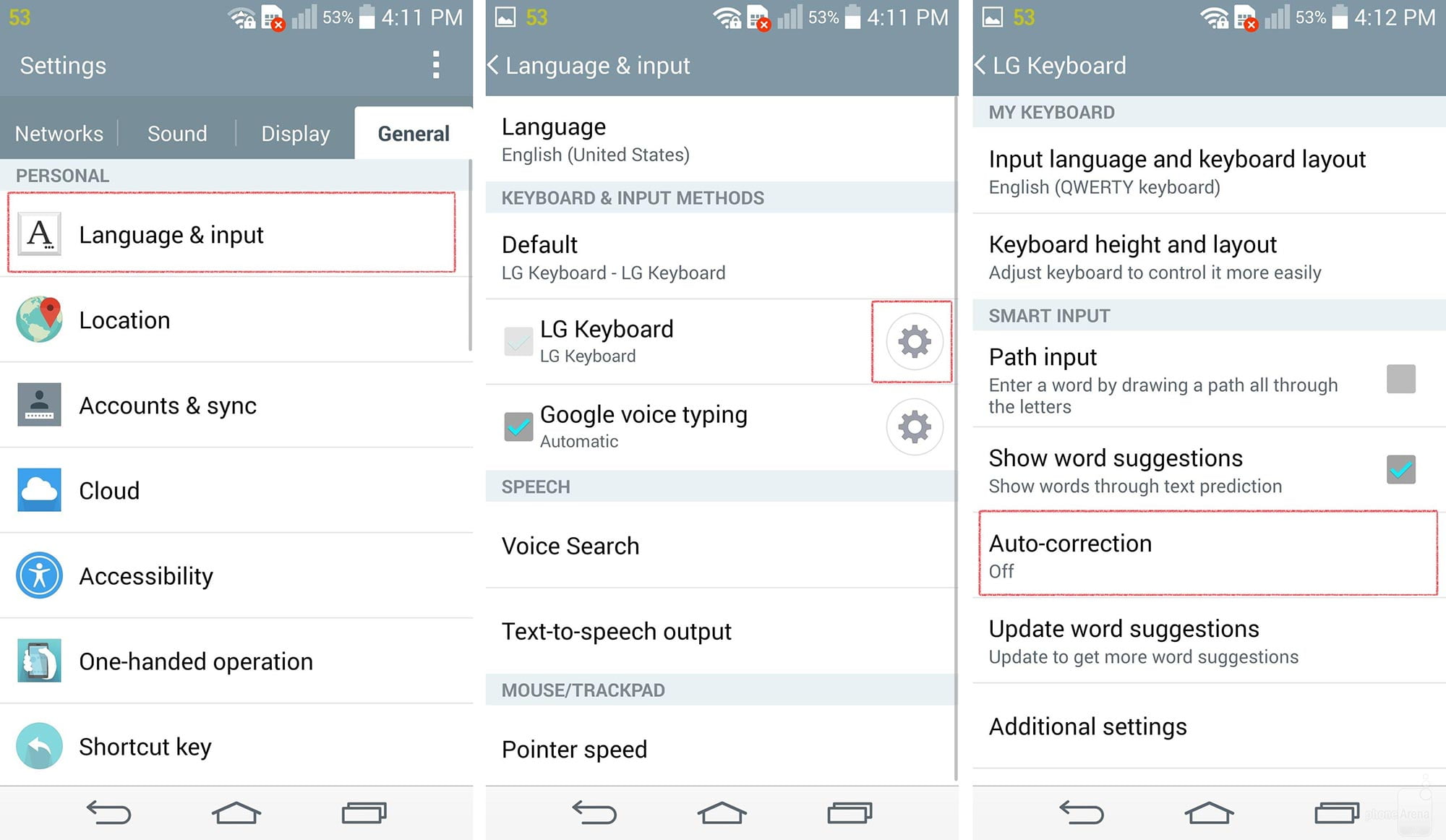 Language setting. Как выключить Google Voice typing. Automatic correction. Google Voice typing отключить. LG g3 Exchange Setup.