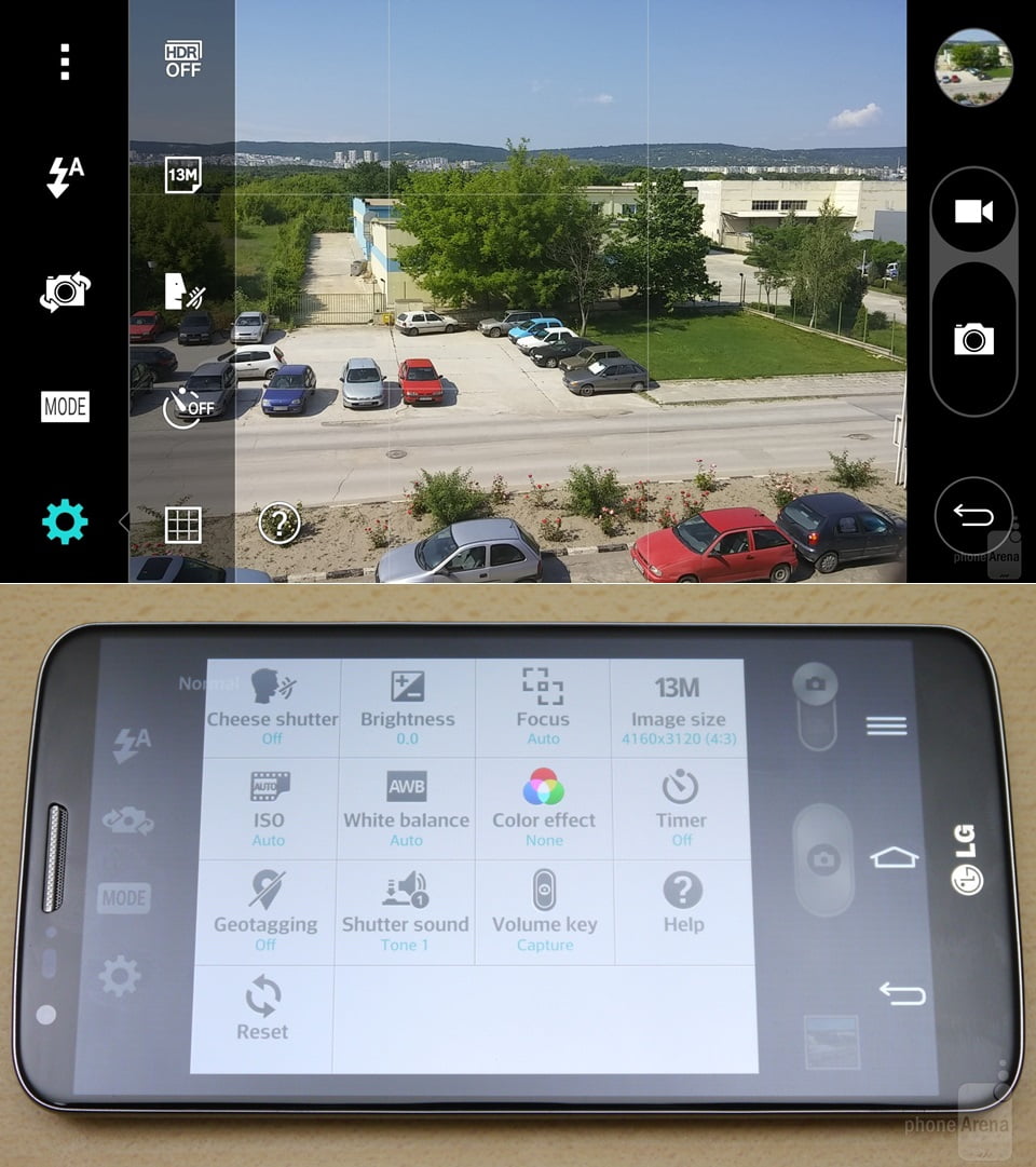 ضعف نرم افزار دوربین ال جی G3