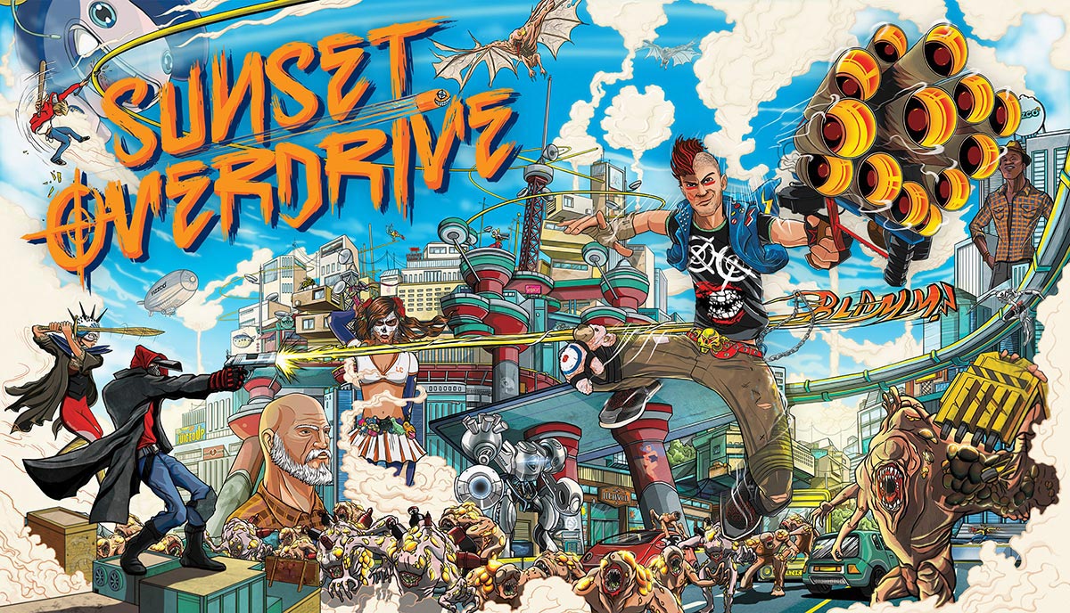 بازی Sunset Overdrive 