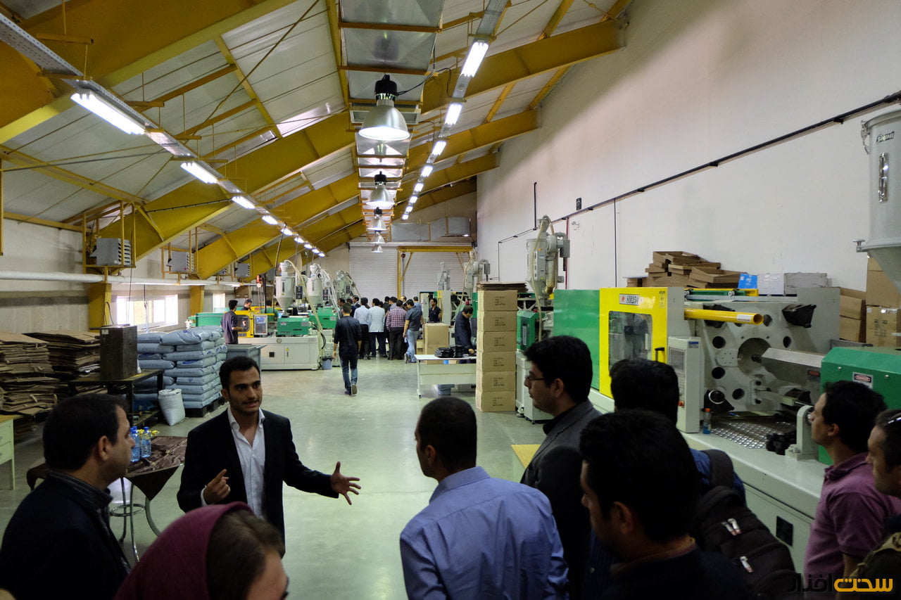 بازدید از کارخانه فراسو و خط تولید SMT تبلت