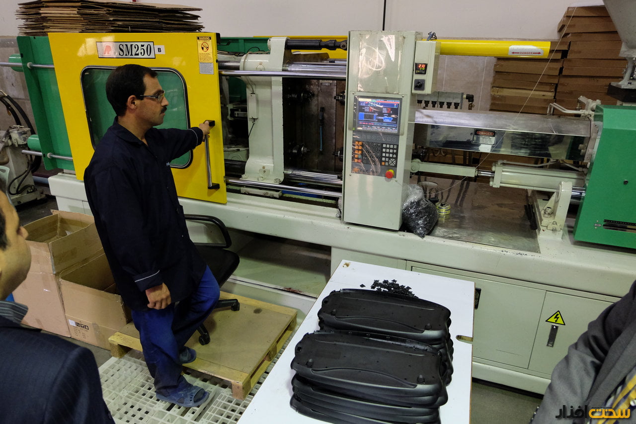 بازدید از کارخانه فراسو و خط تولید SMT تبلت