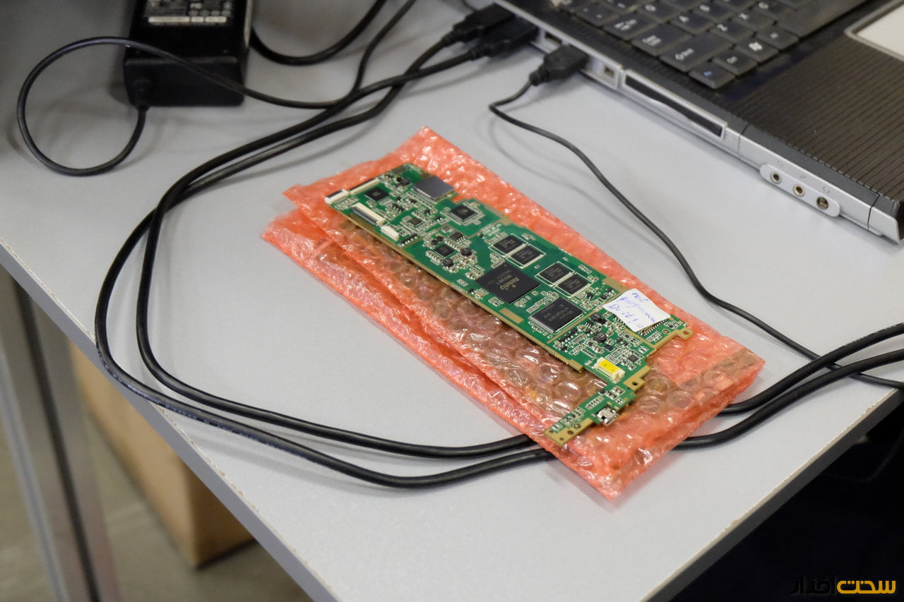 بازدید از کارخانه فراسو و خط تولید SMT تبلت