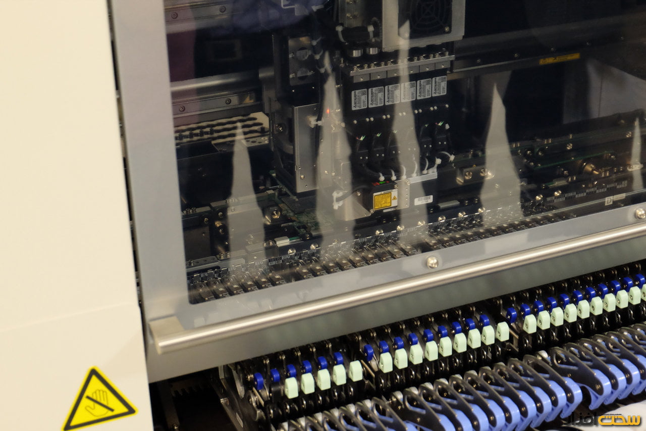 بازدید از کارخانه فراسو و خط تولید SMT تبلت