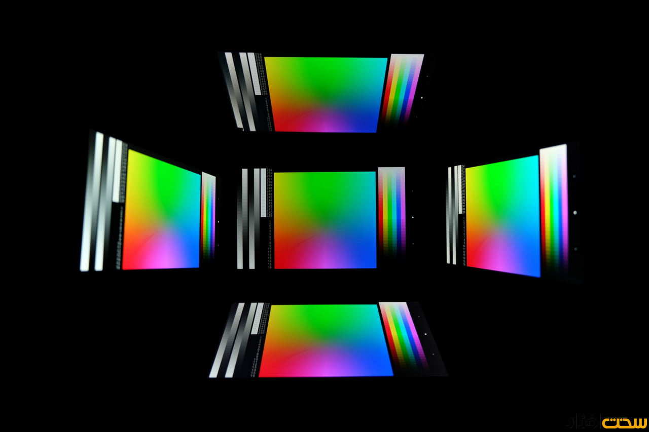 کارایی صفحه نمایش ال جی جی 3 (LG G3) در موقعیت های مختلف