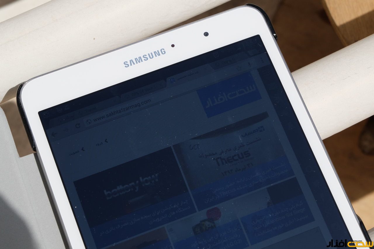 کارایی صفحه نمایش ال جی جی 3 (LG G3) در موقعیت های مختلف