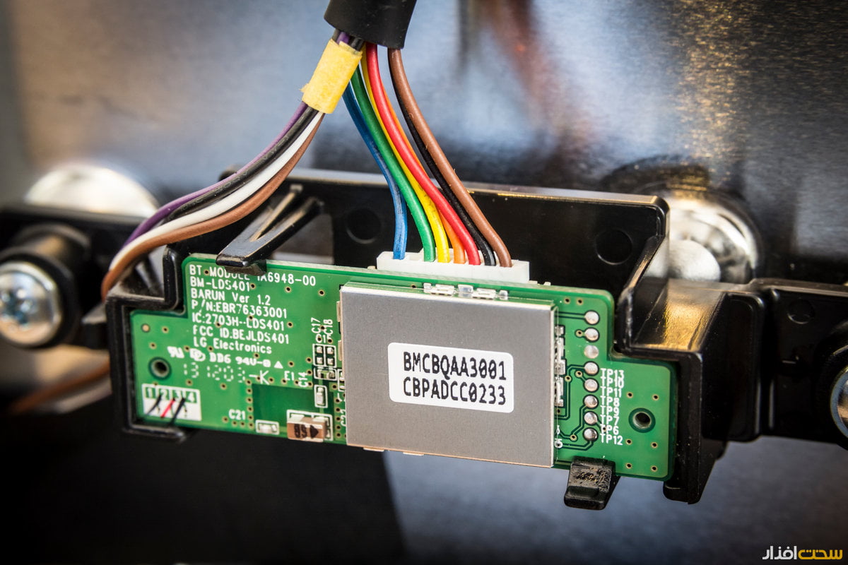 کالبدشکافی تلویزیون خمیده ال جی اولد (LG Curved OLED)