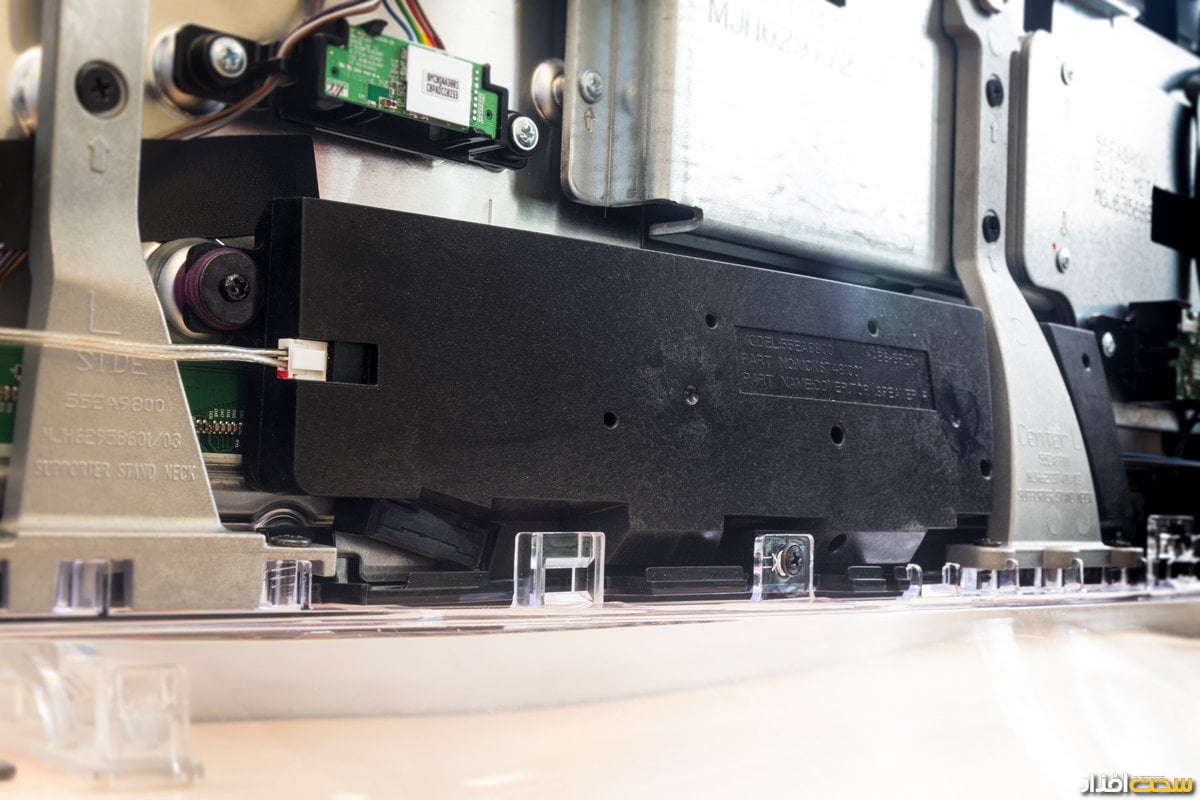 کالبدشکافی تلویزیون خمیده ال جی اولد (LG Curved OLED)