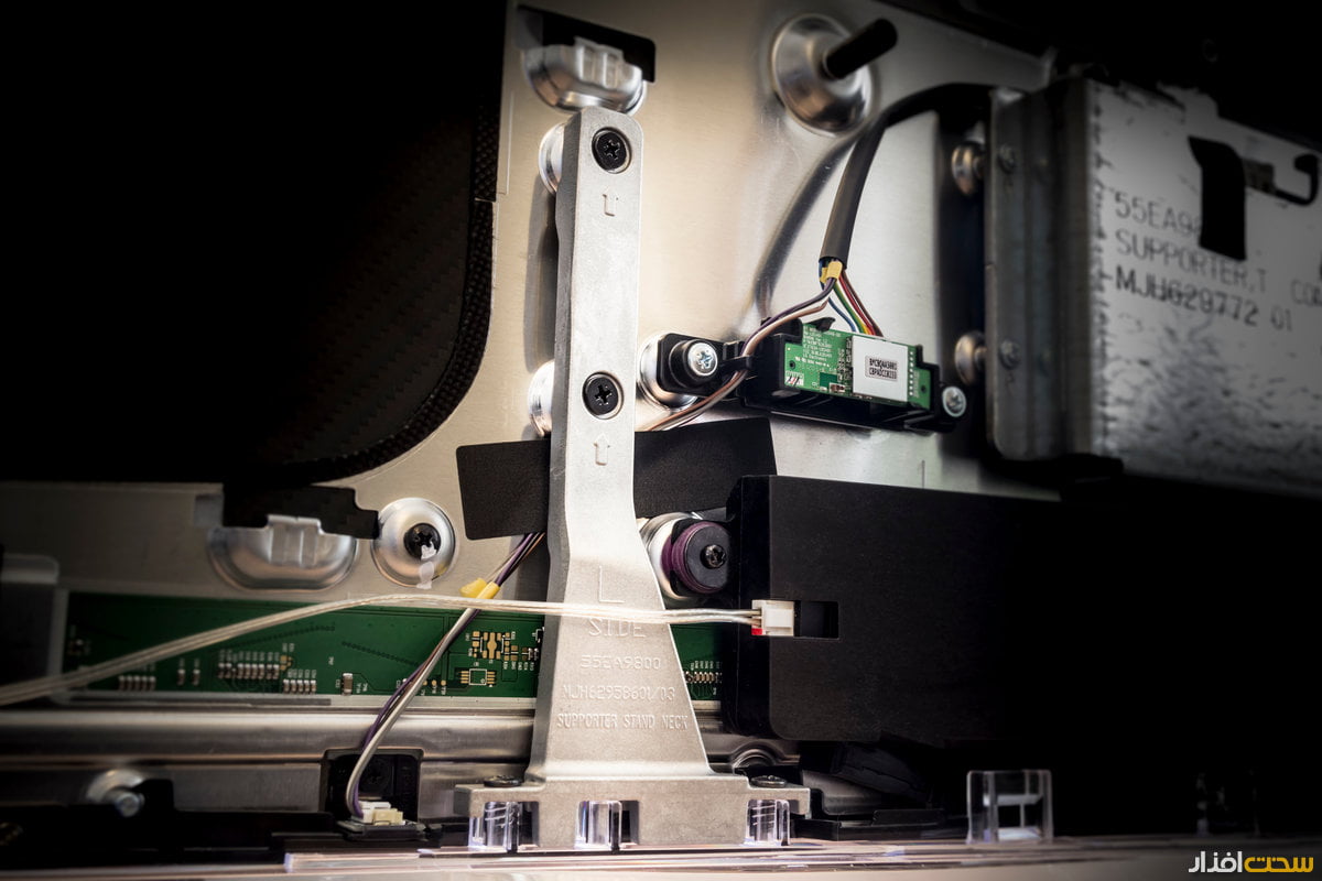 کالبدشکافی تلویزیون خمیده ال جی اولد (LG Curved OLED)