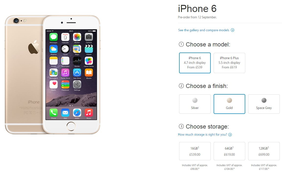 قیمت آیفون 6
