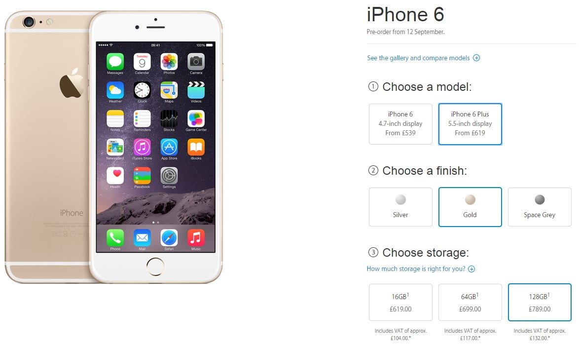 قیمت آیفون 6