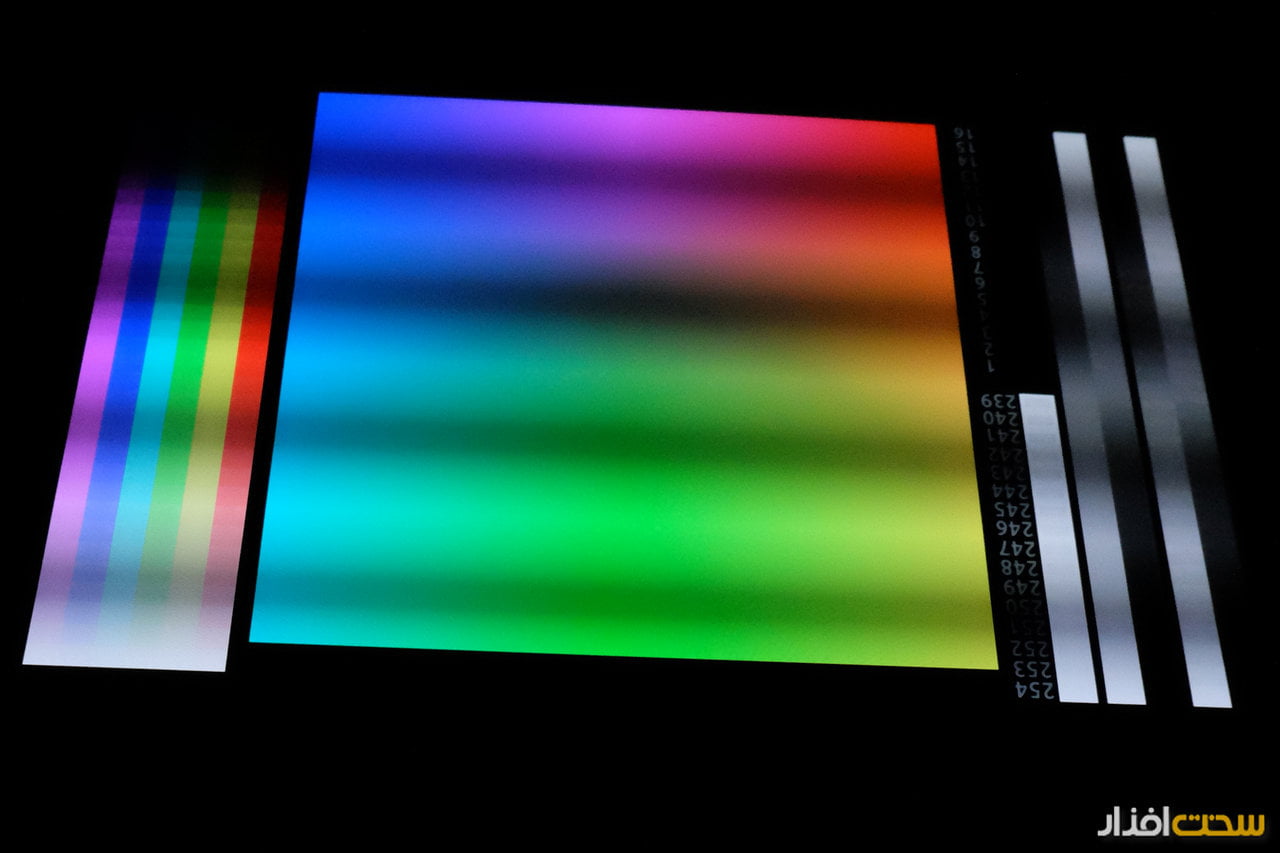 بررسی صفحه نمایش تبلت گلکسی تب اس (Galaxy Tab S) سامسونگ در شرایط مختلف