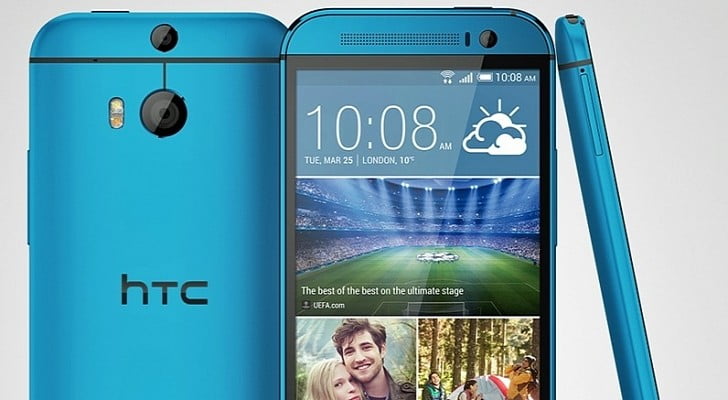 شش رنگ جدید HTC One M8