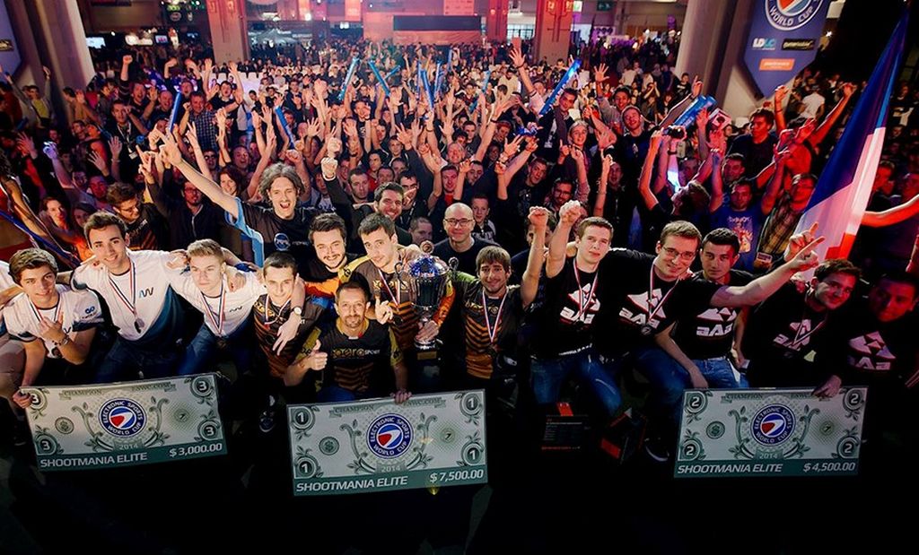 تصویر تیم های برنده در  بازی ShootMania