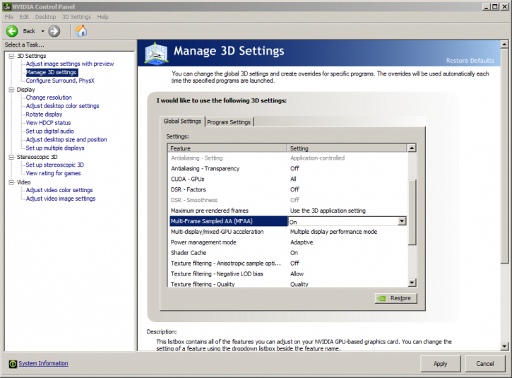 تصحیح لبه تصاویر در بازی