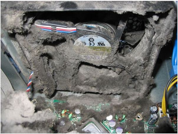 کامپیوتر پر گرد و خاک 