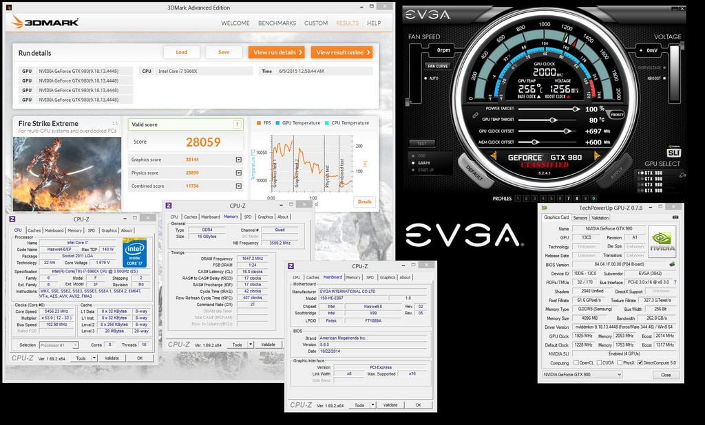 نتایج تست اورکلاک 