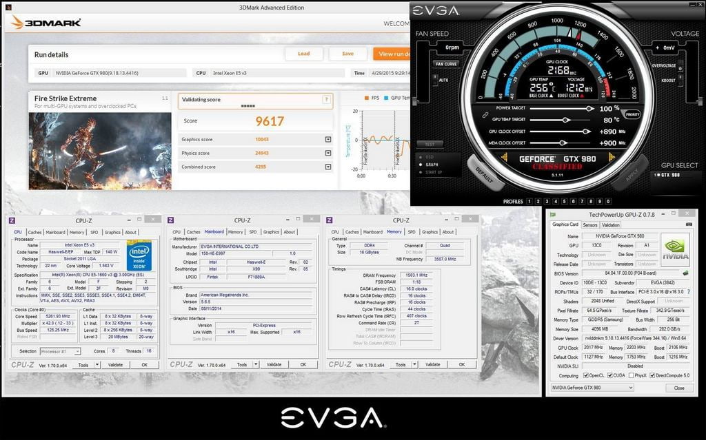 نتایج تست اورکلاک 