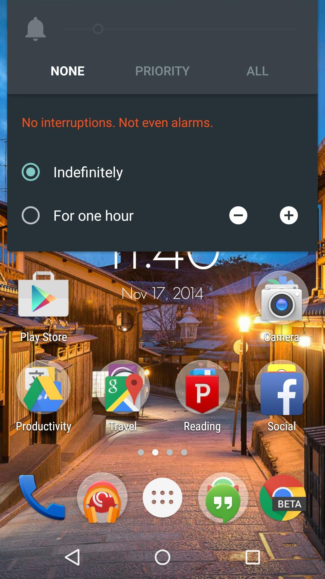 حالت سایلنت در اندروید 5