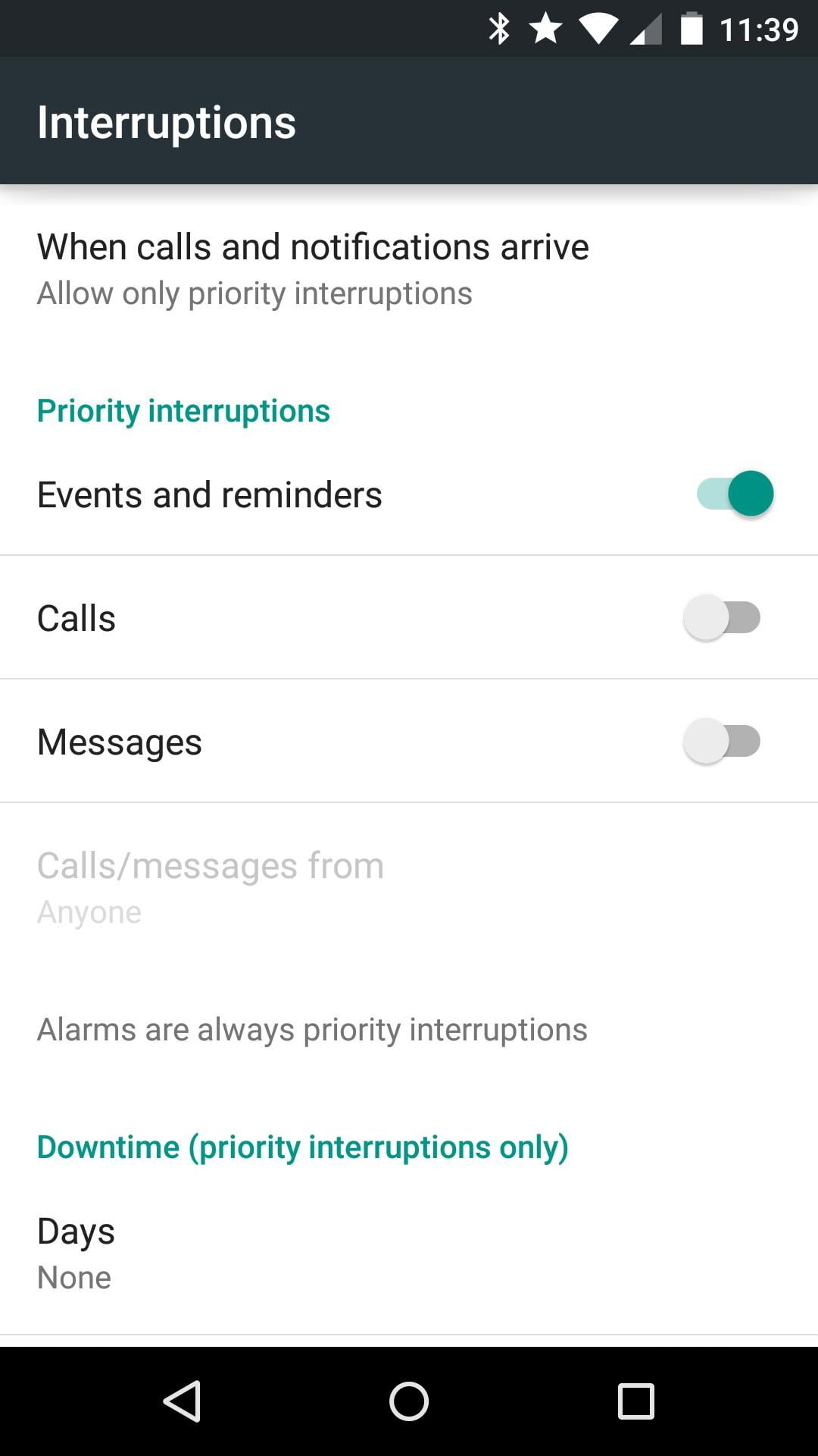 حالت سایلنت در اندروید 5