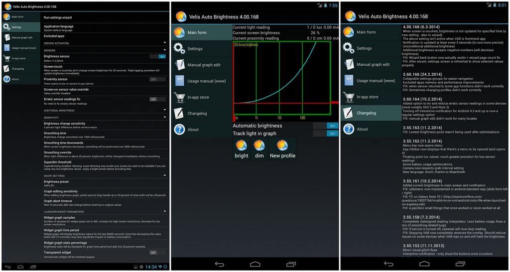 نرم افزار Velis Auto Brightness