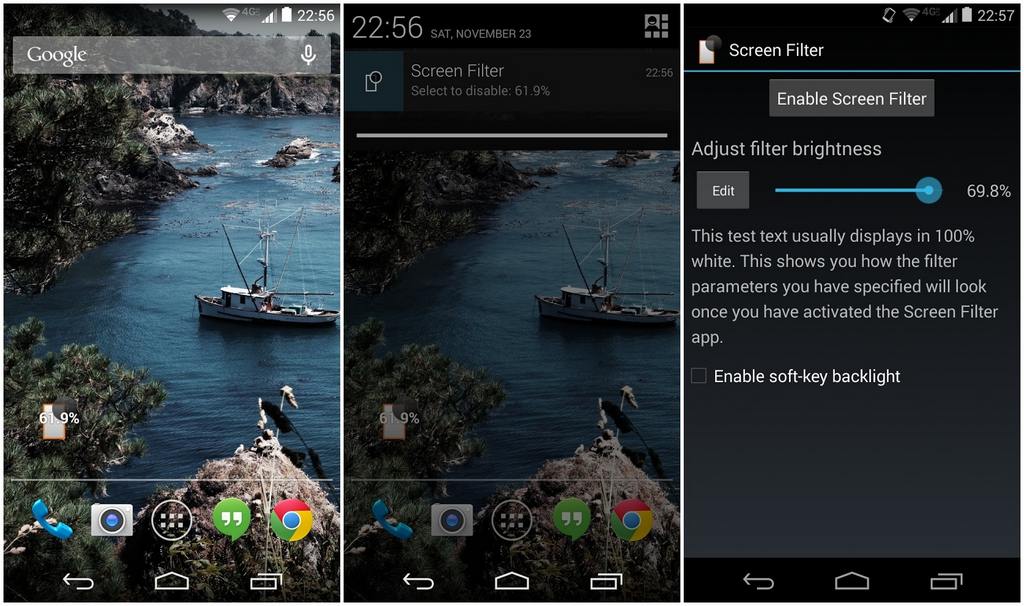 نرم افزار Screen Filter
