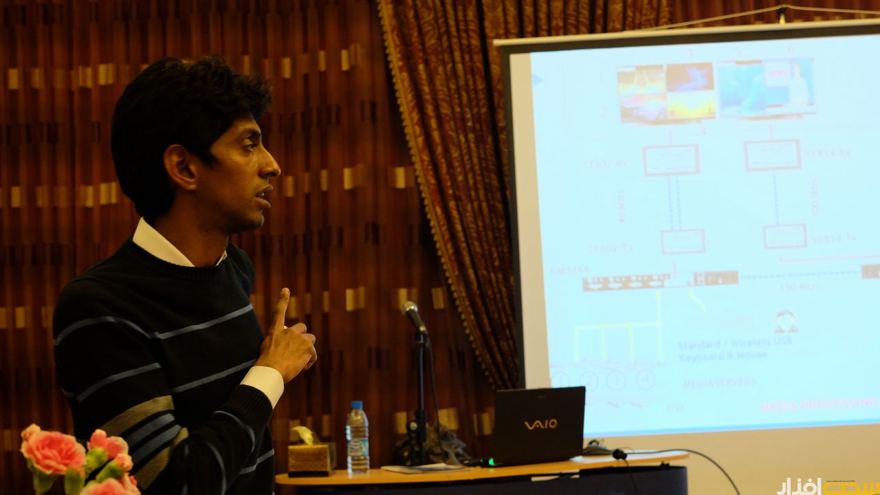 راهکارهای جامع صوتی و تصویری در نشست خبری رایمند رایانه و ATEN تایوان