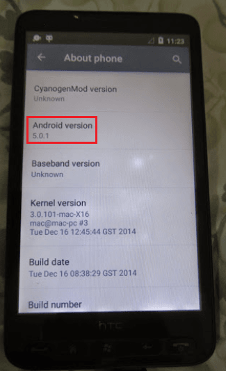 موبایل اچ تی سی HD2