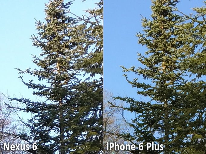مقایسه دوربین نکسوس 6 و ایفون 6 پلاس