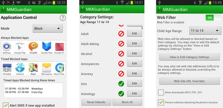 نرم افزارهای مدیریت کودکان