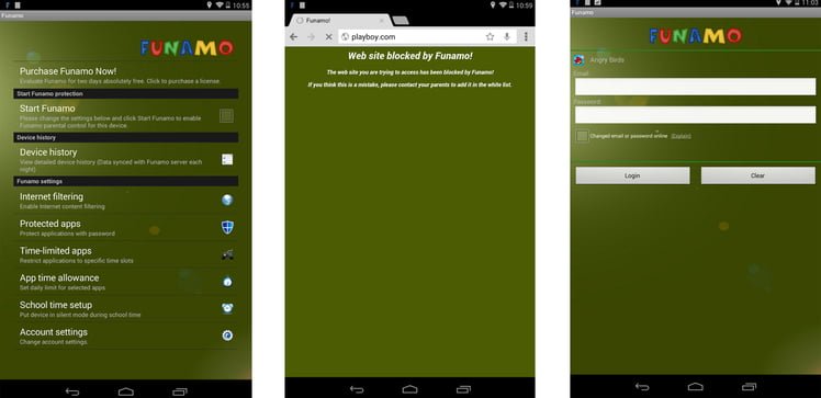 نرم افزارهای مدیریت کودکان