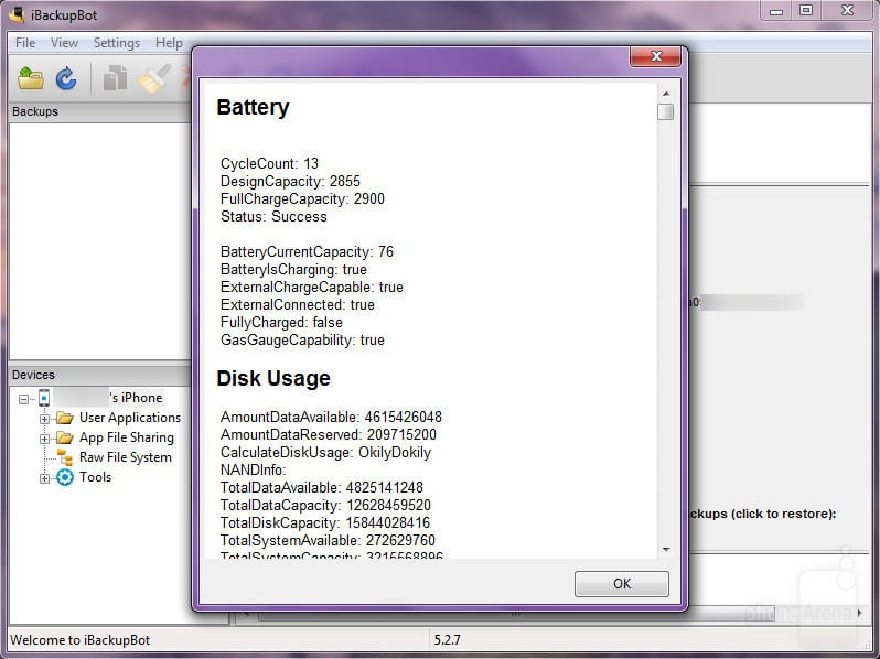 تست سلامت باتری گوشی