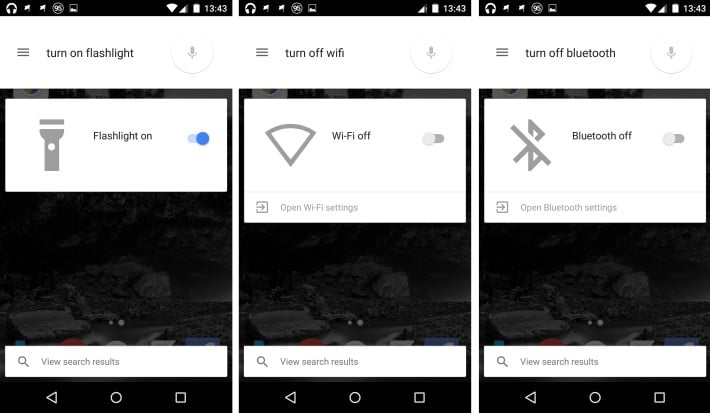 مدیریت اندروید با صدا