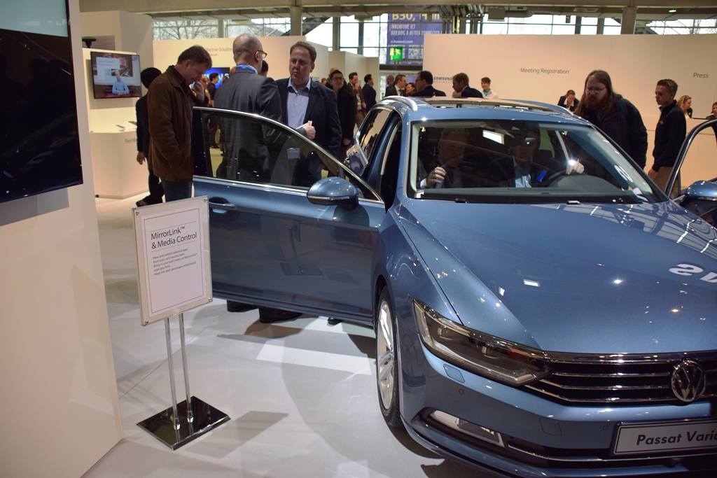 غرفه سامسونگ در سبیت 2015