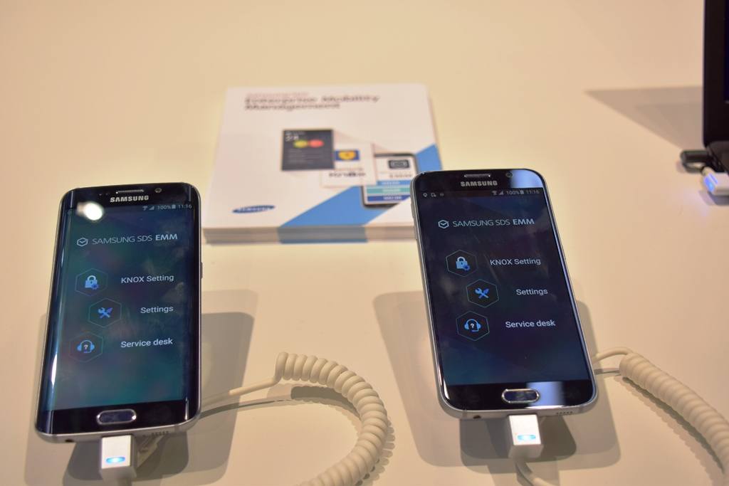 غرفه سامسونگ در سبیت 2015