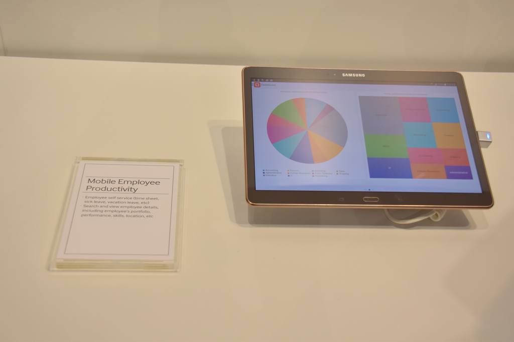 غرفه سامسونگ در سبیت 2015