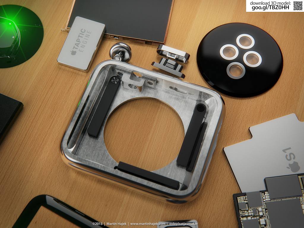 درون ساعت هوشمند اپل