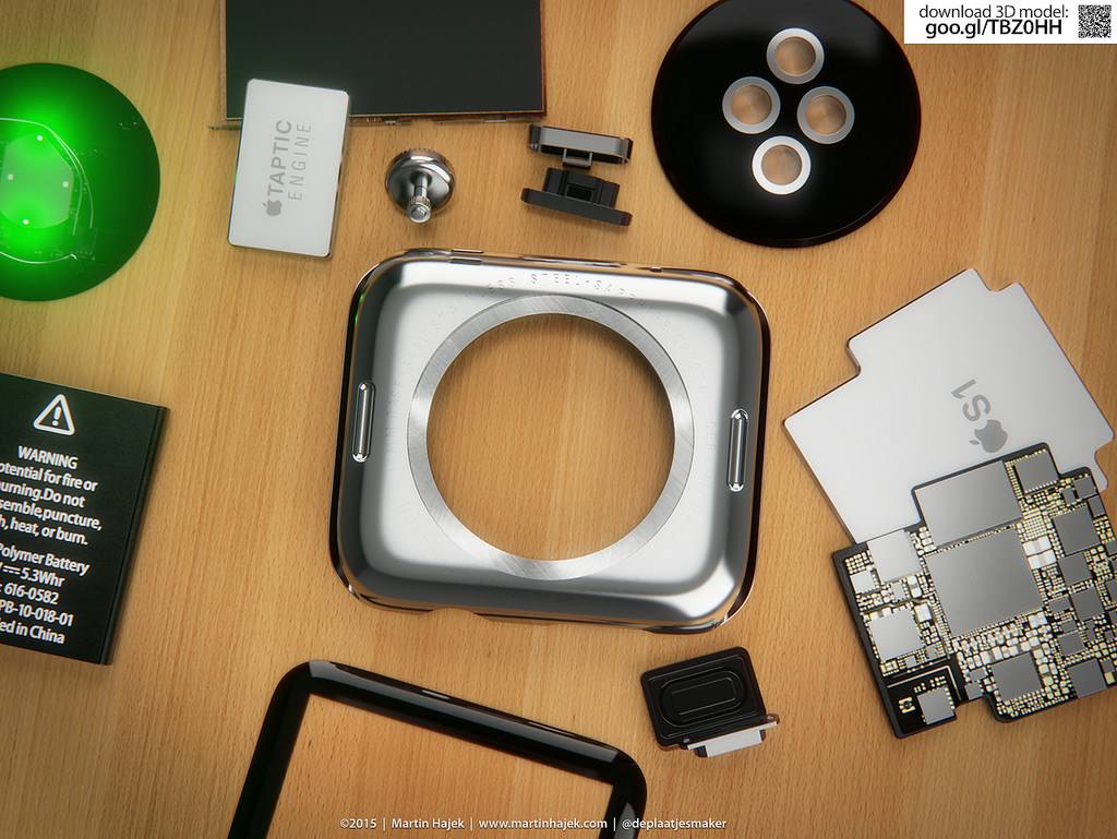 درون ساعت هوشمند اپل