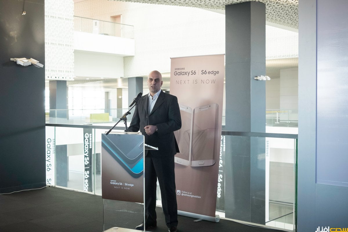 رونمایی رسمی از گوشی های گلکسی S6 و S6 edge سامسونگ در ایران